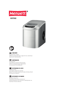 Manual Menuett 007-302 Ice Cube Maker