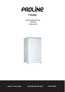 Mode d’emploi Proline TTR904 Réfrigérateur