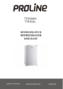 Mode d’emploi Proline TTR91WH Réfrigérateur