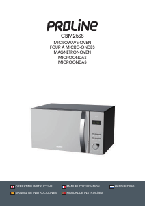Manual Proline CBM25SS Microwave