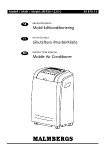 Bruksanvisning Malmbergs MFP26-1220-2 Luftkonditionering