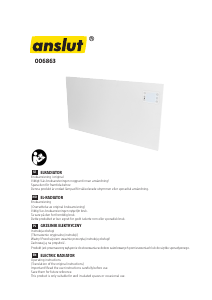 Manual Anslut 006-863 Heater