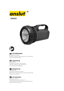 Manual Anslut 002-655 Flashlight