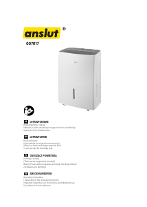 Manual Anslut 007-017 Dehumidifier