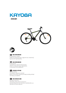 Handleiding Kayoba 006-381 Fiets