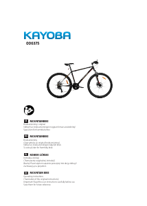 Handleiding Kayoba 006-375 Fiets