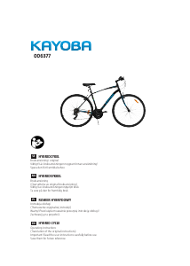 Handleiding Kayoba 006-377 Fiets