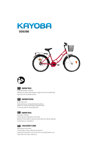 Manual Kayoba 006-386 Bicycle