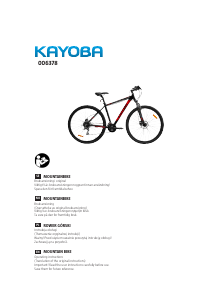 Bruksanvisning Kayoba 006-378 Cykel