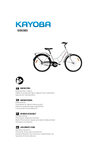 Handleiding Kayoba 006-385 Fiets