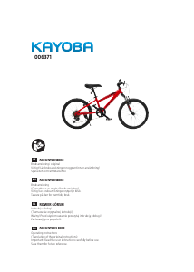 Bruksanvisning Kayoba 006-371 Cykel