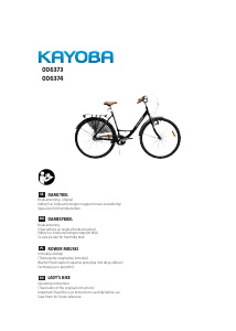 Bruksanvisning Kayoba 006-374 Cykel