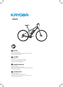 Handleiding Kayoba 005-025 Elektrische fiets