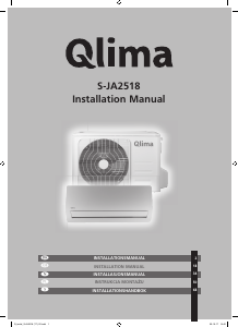 Brugsanvisning Qlima S-JA 2518 Varmepumpe