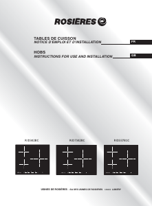 Mode d’emploi Rosières RID 342 BC Table de cuisson