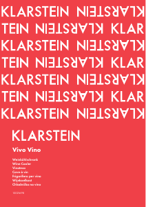 Handleiding Klarstein 10021698 Vivo Vino Wijnklimaatkast