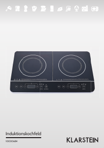 Manual Klarstein 10030684 Hob