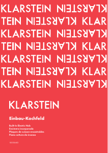 Manual de uso Klarstein 10030683 Placa