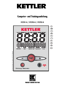 Manual de uso Kettler Astro Bicicleta elíptica