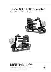 Handleiding Rascal 600F Scootmobiel