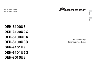 Bruksanvisning Pioneer DEH-S100UBB Bilradio