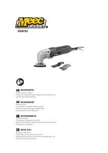 Bruksanvisning Meec Tools 004-732 Multiverktøy