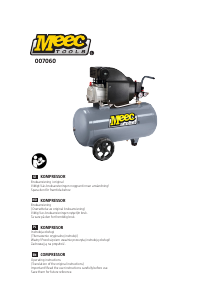 Bruksanvisning Meec Tools 007-060 Kompressor