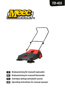 Bruksanvisning Meec Tools 721-433 Feiemaskin