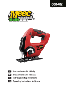 Bruksanvisning Meec Tools 000-702 Stikksag