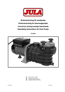 Bruksanvisning Meec Tools 731-078 Svømmebassengpumpe