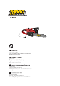 Bruksanvisning Meec Tools 004-907 Motorsag