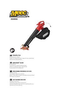 Handleiding Meec Tools 004-908 Bladblazer