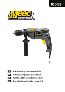 Manual Meec Tools 000-138 Impact Drill