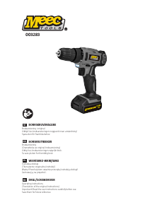 Manual Meec Tools 003-283 Drill-Driver