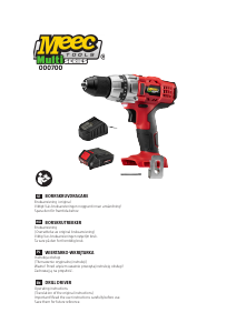 Bruksanvisning Meec Tools 000-700 Borrskruvdragare