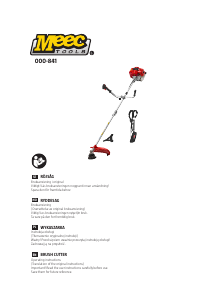 Instrukcja Meec Tools 000-841 Podkaszarka do trawy