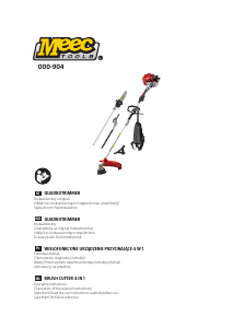 Instrukcja Meec Tools 000-904 Podkaszarka do trawy