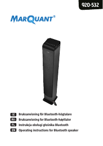 Manual MarQuant 920-532 Speaker