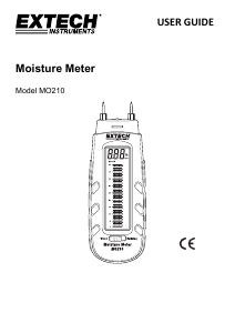 Manual Extech MO210 Moisture Meter