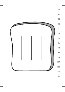 Manual Tefal TL330D11 Toaster