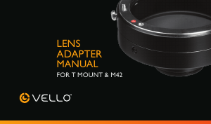 Manual Vello LA-NF-T Lens Adapter