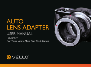 Manual Vello LAE-MFT-FT Lens Adapter