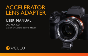 Manual Vello LAG-NEX-CEF Lens Adapter