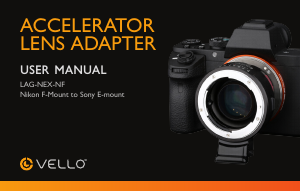 Manual Vello LAG-NEX-NF Lens Adapter