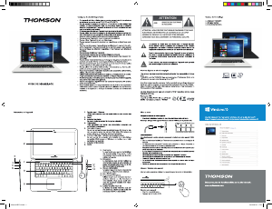 Manual Thomson NEO14A-2BK32 Laptop