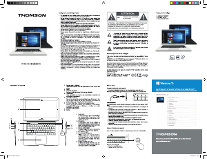 Handleiding Thomson NEO14C-4BK32 Laptop