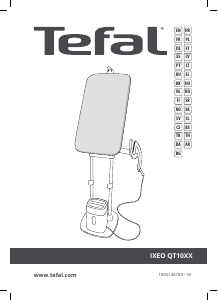 Bruksanvisning Tefal QT1020E0 Ixeo Tøydamper
