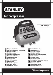 Manuale Stanley DN 200/8/6 Compressore