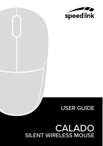 Manual Speedlink SL-630007-RRGN Calado Mouse