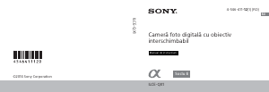 Manual Sony Alpha ILCE-QX1L Cameră digitală